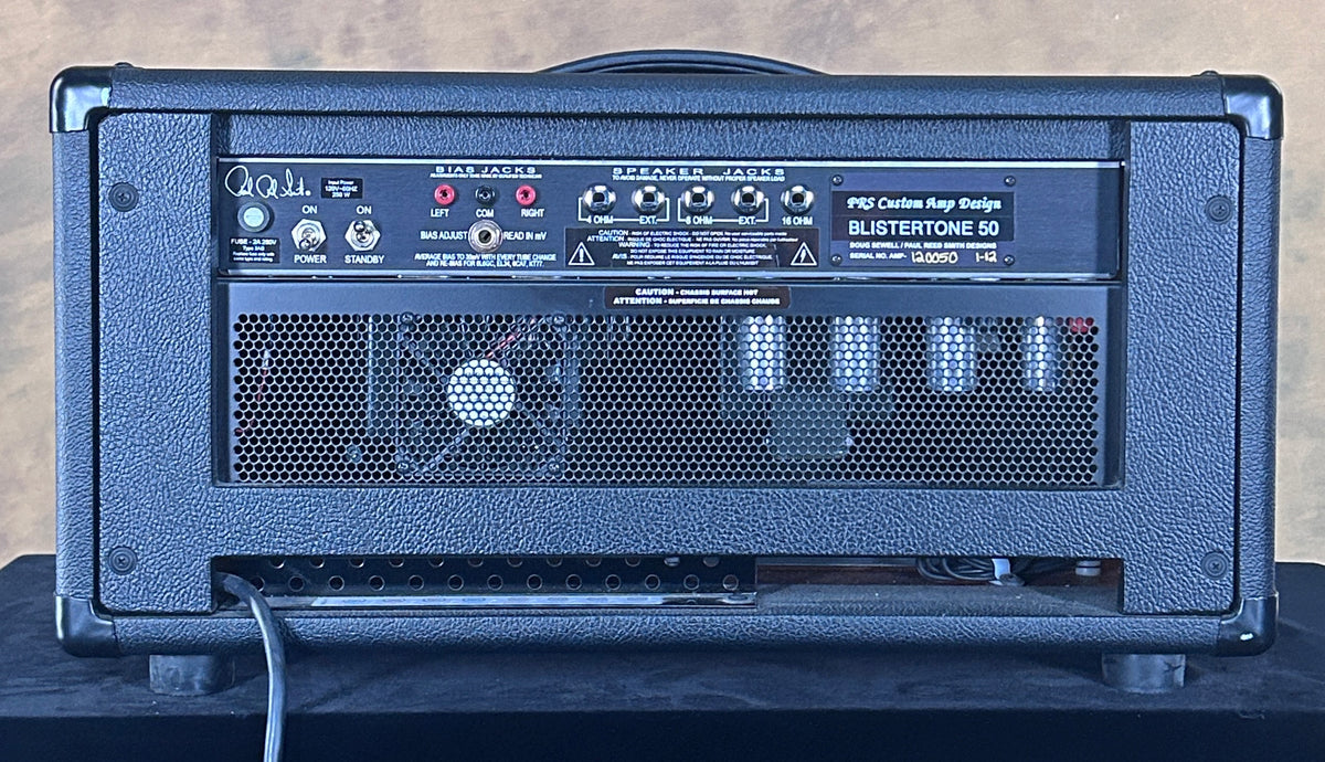 PRS AMP Blistertone Head 50w Flame Maple Charcoal