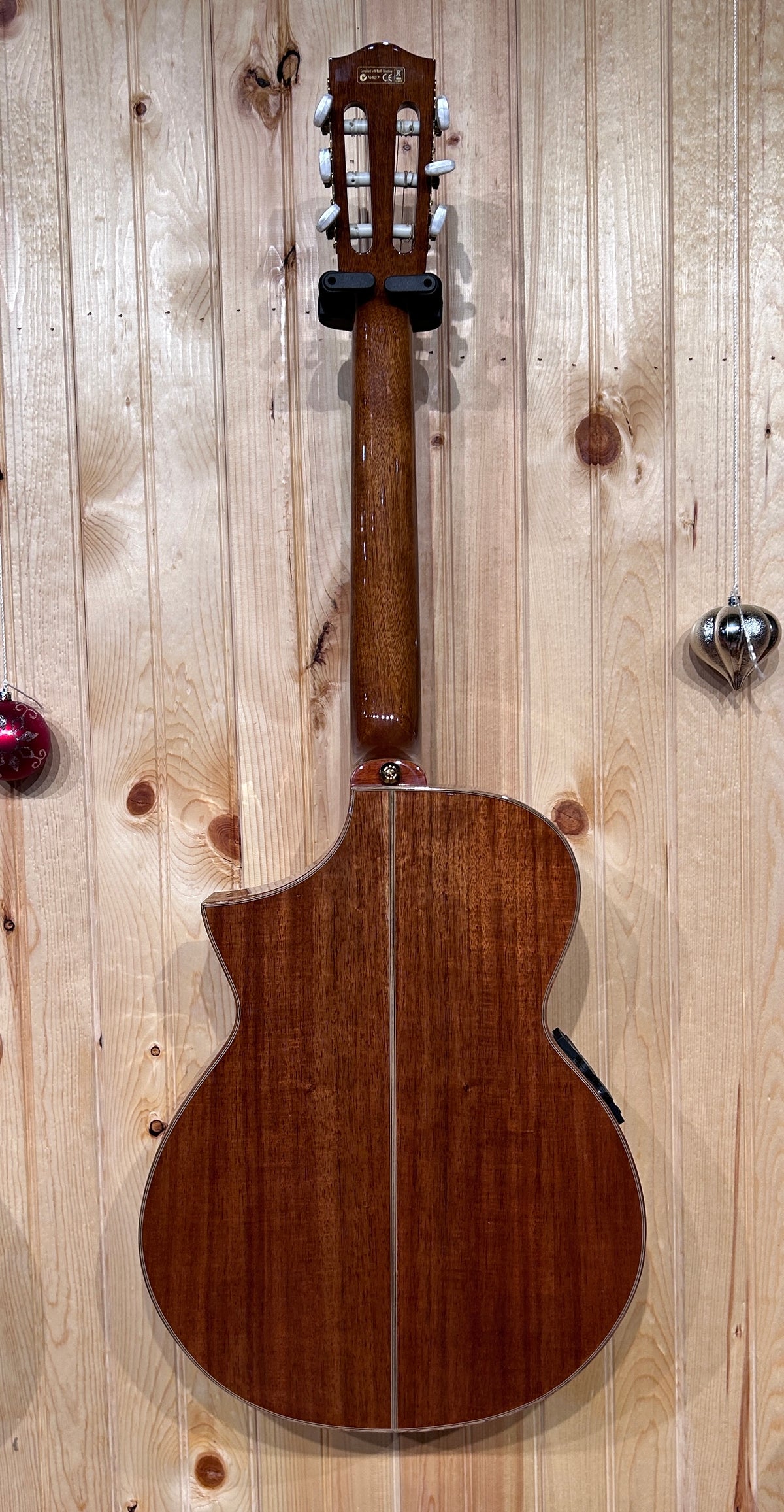 Ibanez Exotic Wood Series Nylon String Acoustic Guitar Koa