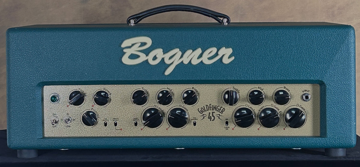 Bogner Goldfinger 45 Head Green - Willcutt Guitars