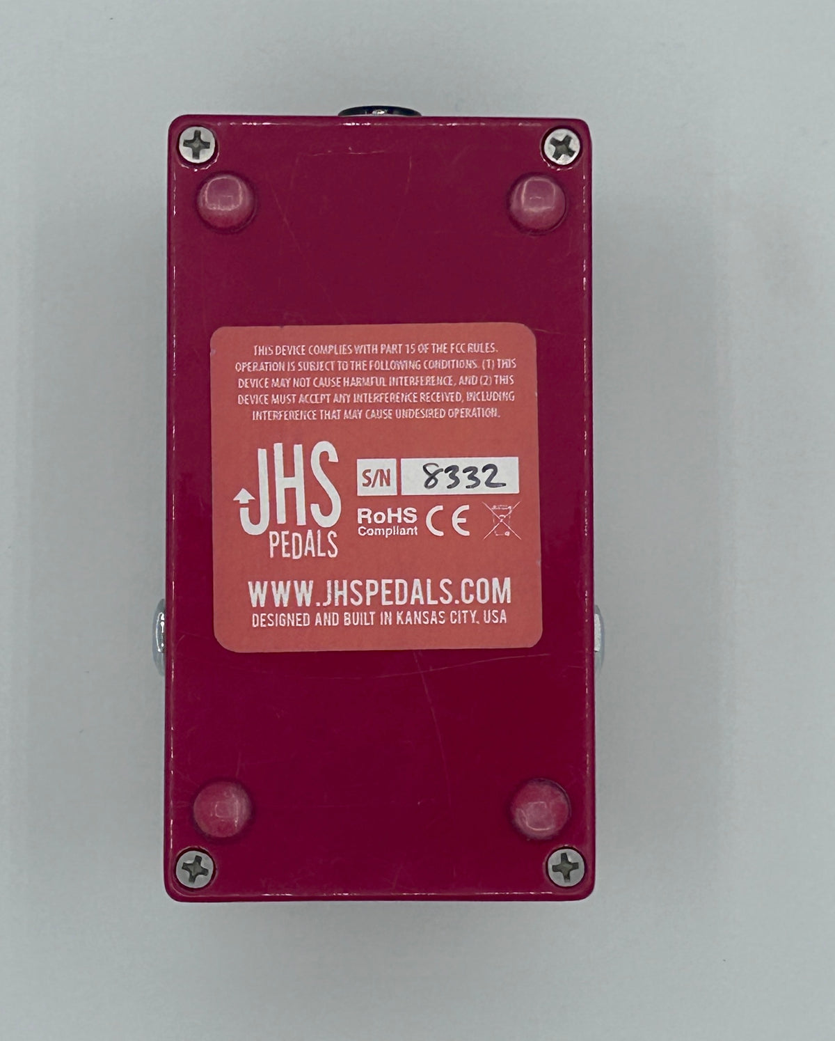 JHS Angry Charlie V3 Overdrive Distortion