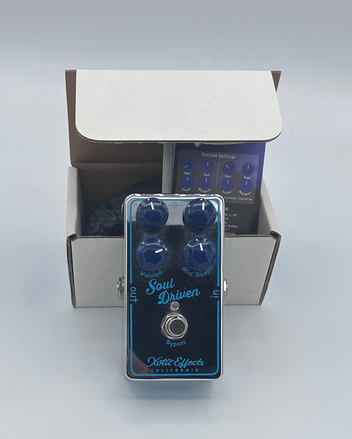 Xotic Soul Driven Overdrive