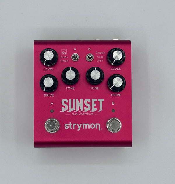 Amazon.com: Strymon Sunset Dual Overdrive and Boost Guitar Effects Pedal  for Electric and Acoustic Guitar, Synths and Keyboards : Musical Instruments