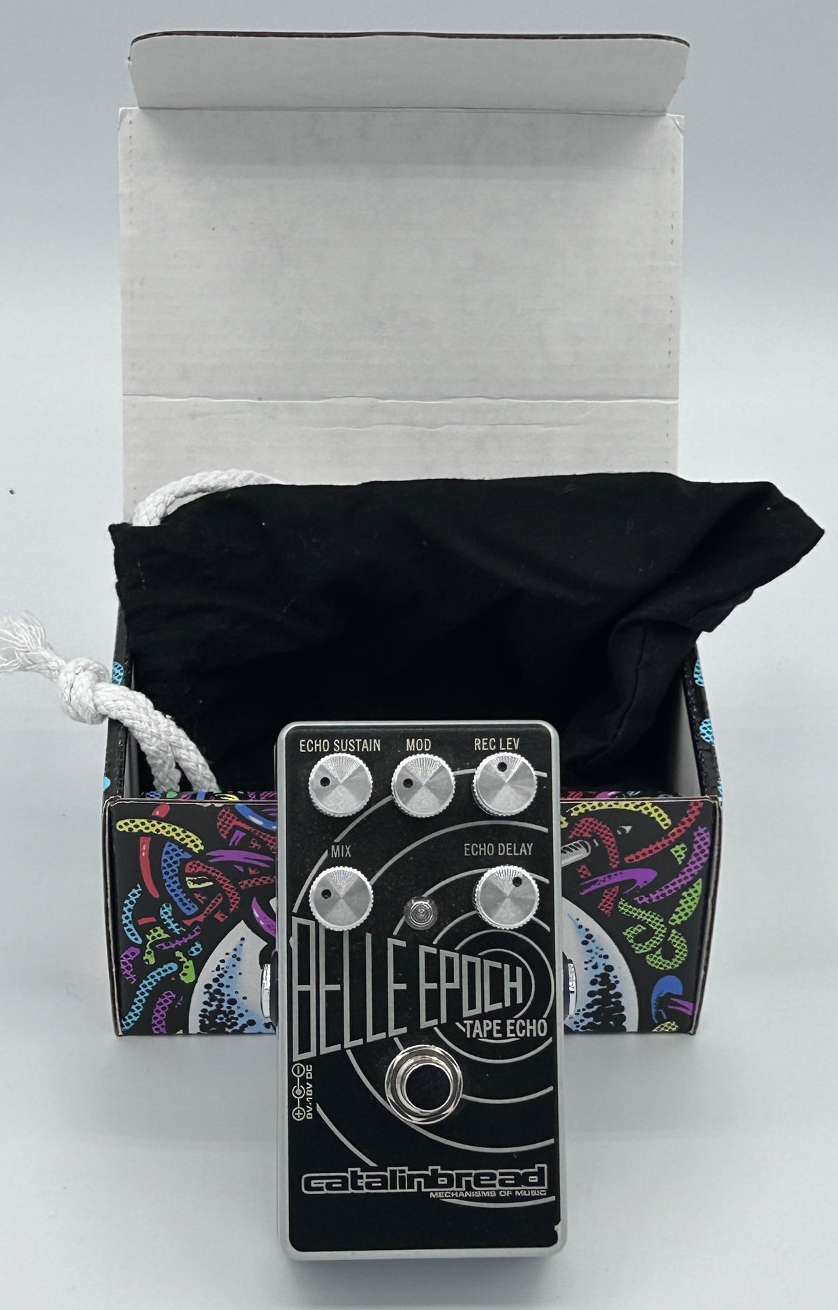 Catalinbread Belle Epoch Delay (Black/Silver)