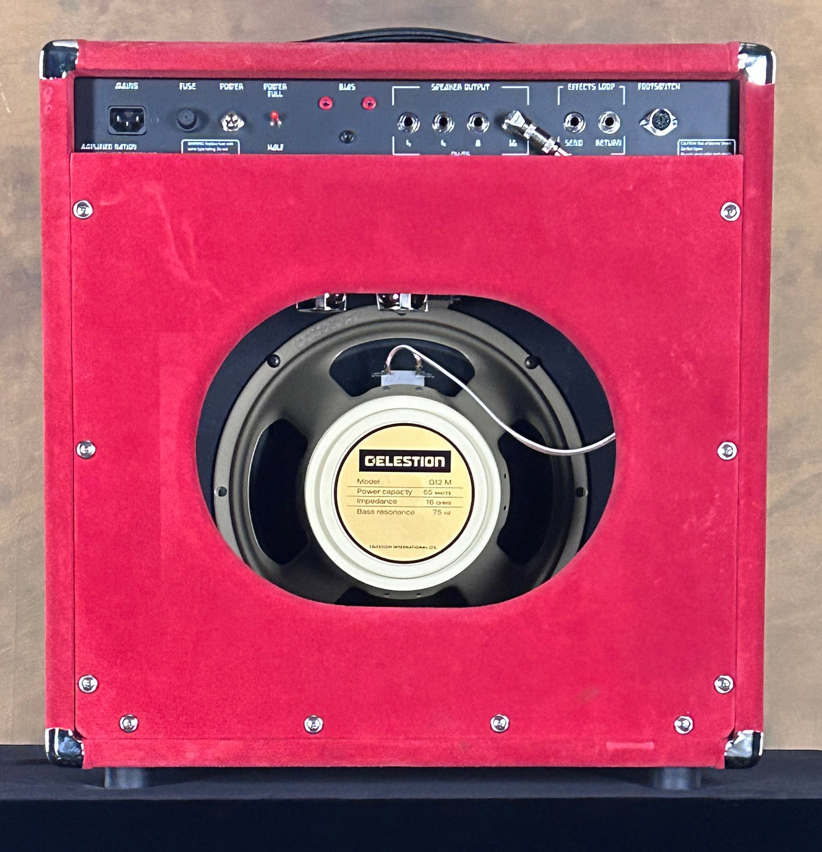 Amplified Nation Wonderland Overdrive Red Suede 1x12 Combo