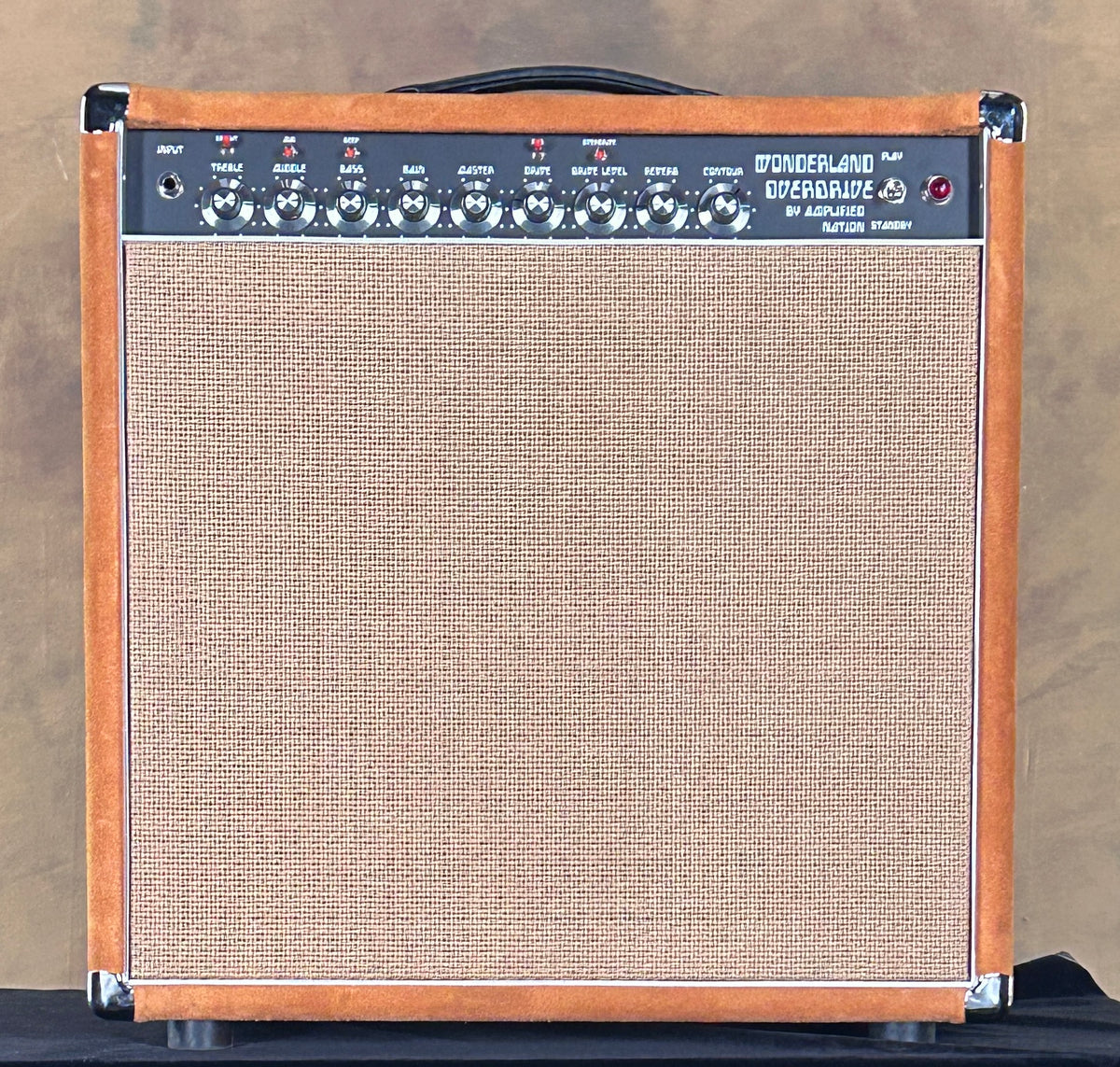 Amplified Nation Wonderland Overdrive Golden Brown Suede 1x12 Combo