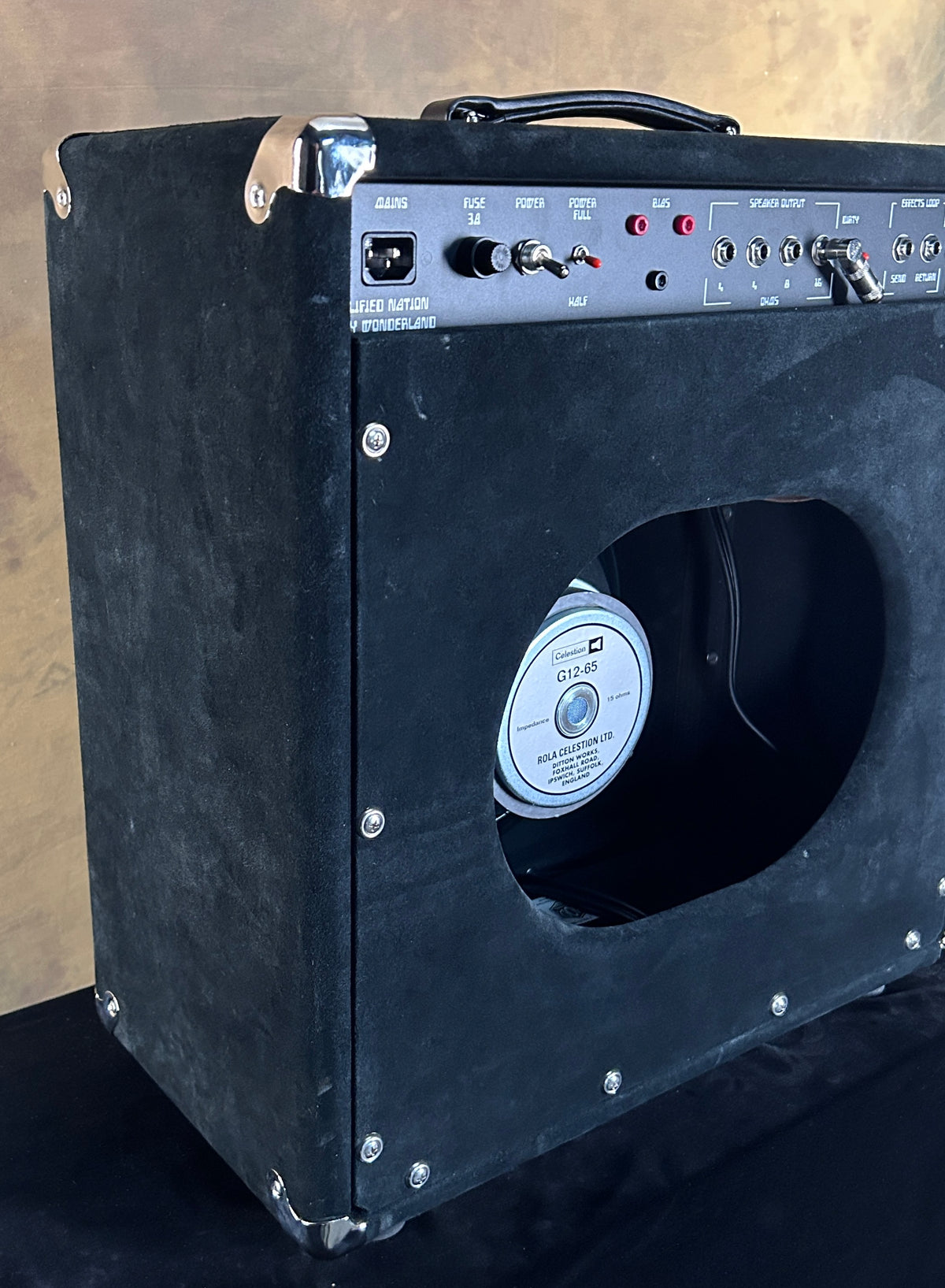 Amplified Nation Dirty Wonderland Black Suede 1x12 Combo