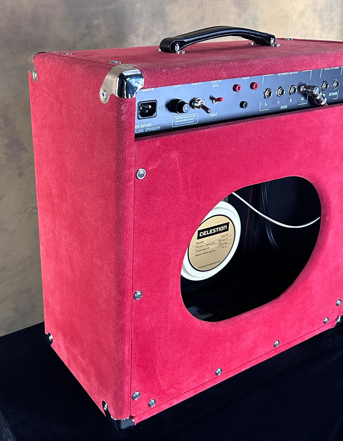 Amplified Nation Wonderland Overdrive Red Suede 1x12 Combo