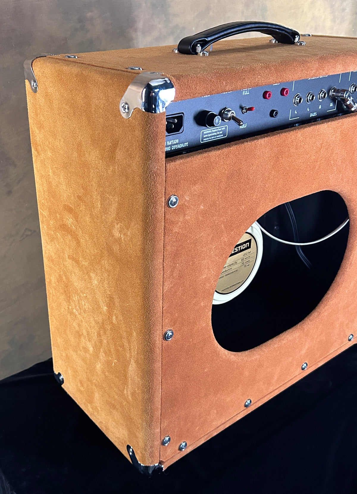 Amplified Nation Wonderland Overdrive Golden Brown Suede 1x12 Combo