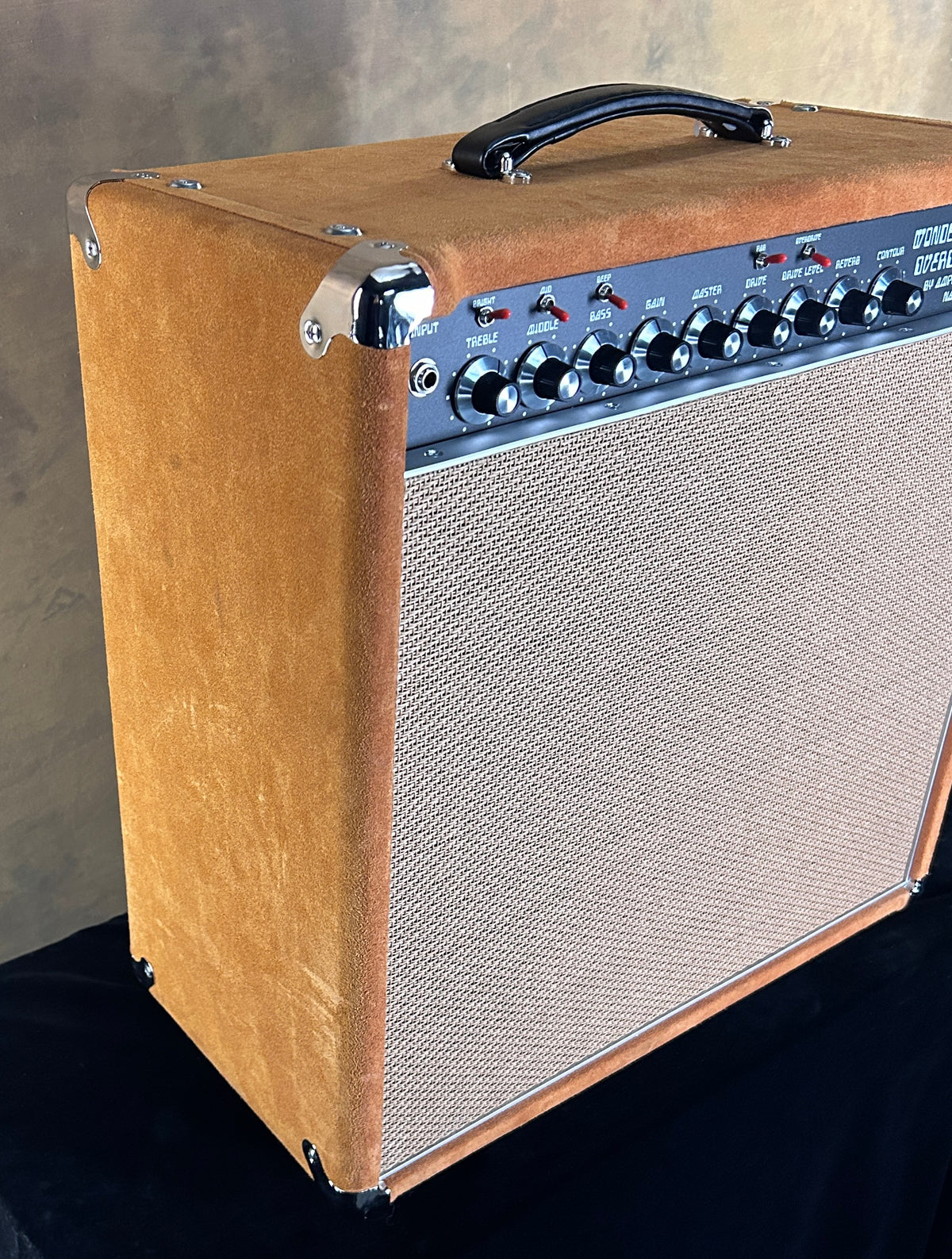 Amplified Nation Wonderland Overdrive Golden Brown Suede 1x12 Combo