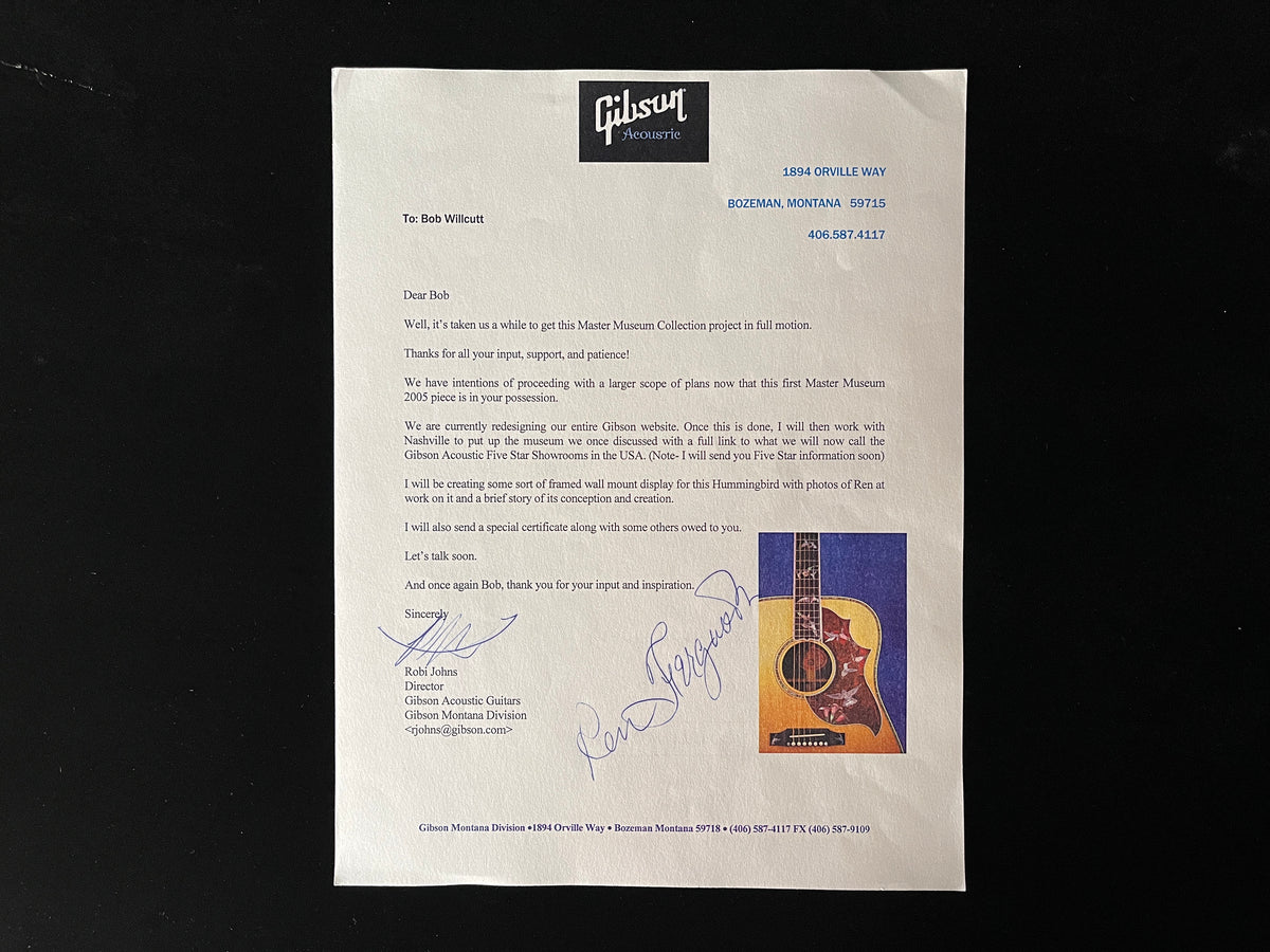 Gibson 2005 Master Museum Collection Hummingbird Supreme (001)