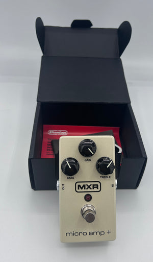 MXR Micro Amp + M233