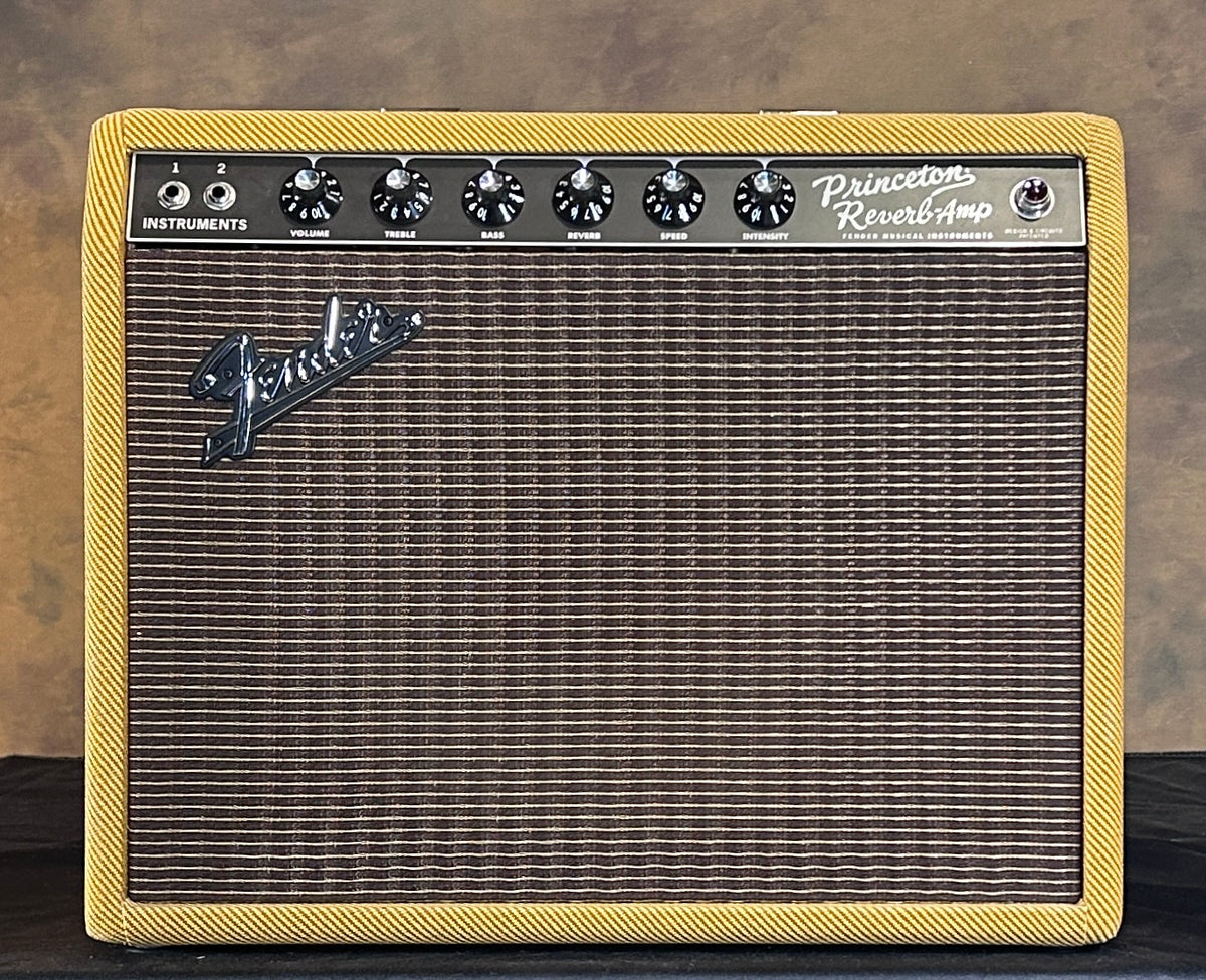 2023 Fender &#39;65 Princeton Reverb 1x12 Tweed Cannabis Rex Tube Combo Amp