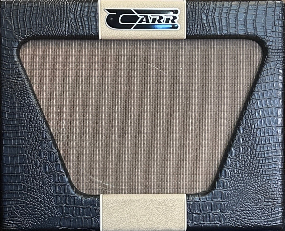 Carr Super Bee 1x12 Black Croc/Cream Combo Amp