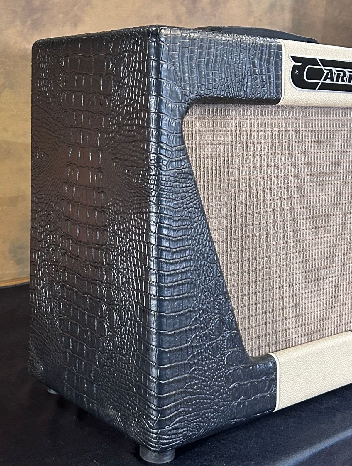 Carr Super Bee 1x12 Black Croc/Cream Combo Amp