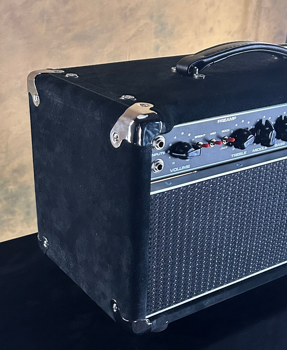 Amplified Nation Bombshell Overdrive 50W Head Black Suede