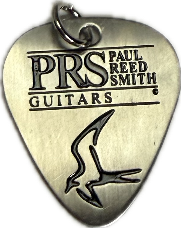 Paul Reed Smith PRS Dove Metal Pick Necklace Pendant