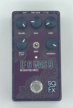 SolidGoldFX If 6 Was 9 Fuzz BC183 MKII