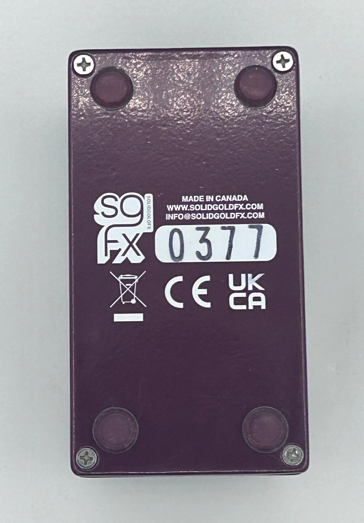 SolidGoldFX If 6 Was 9 Fuzz BC183 MKII