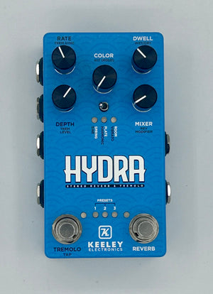 Keeley Hydra Reverb and Tremolo