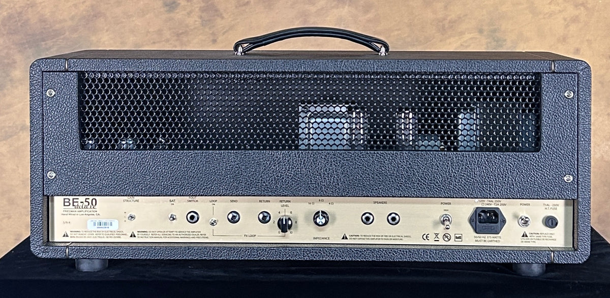 Friedman BE-50 Deluxe Head Black