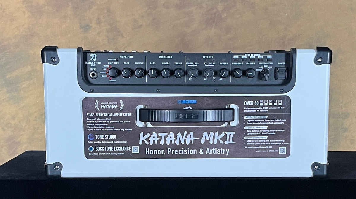 Boss Katana-100 MKII 1x12 White
