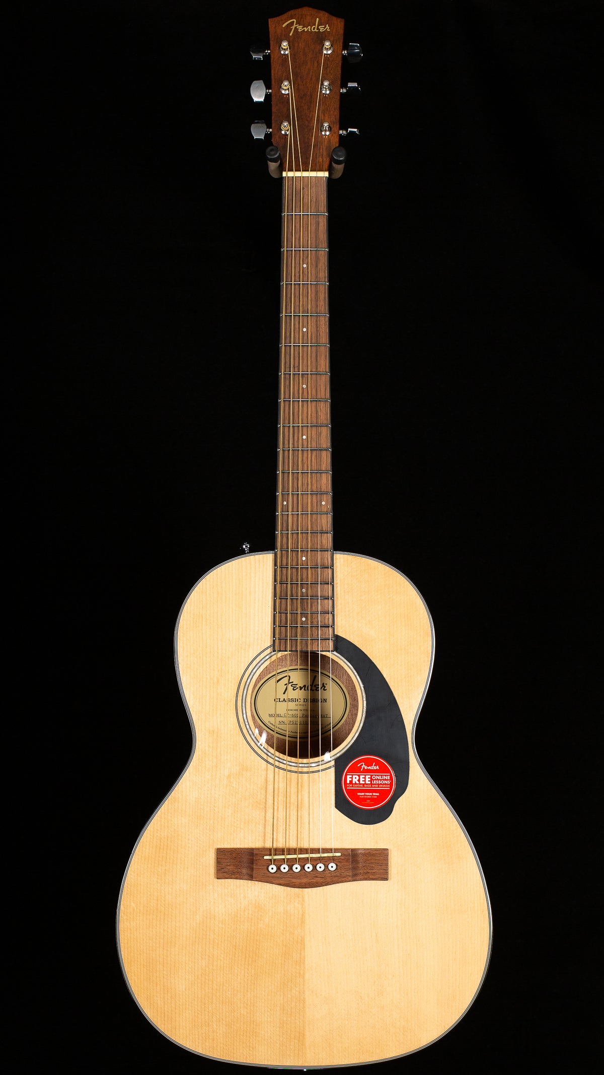 Fender CP-60S Parlor Natural (589)