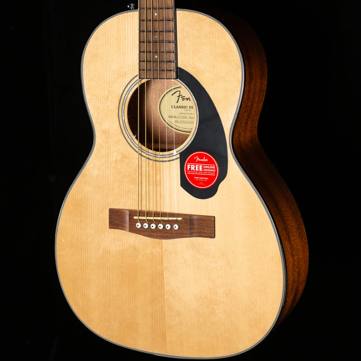 Fender CP-60S Parlor Natural (589)