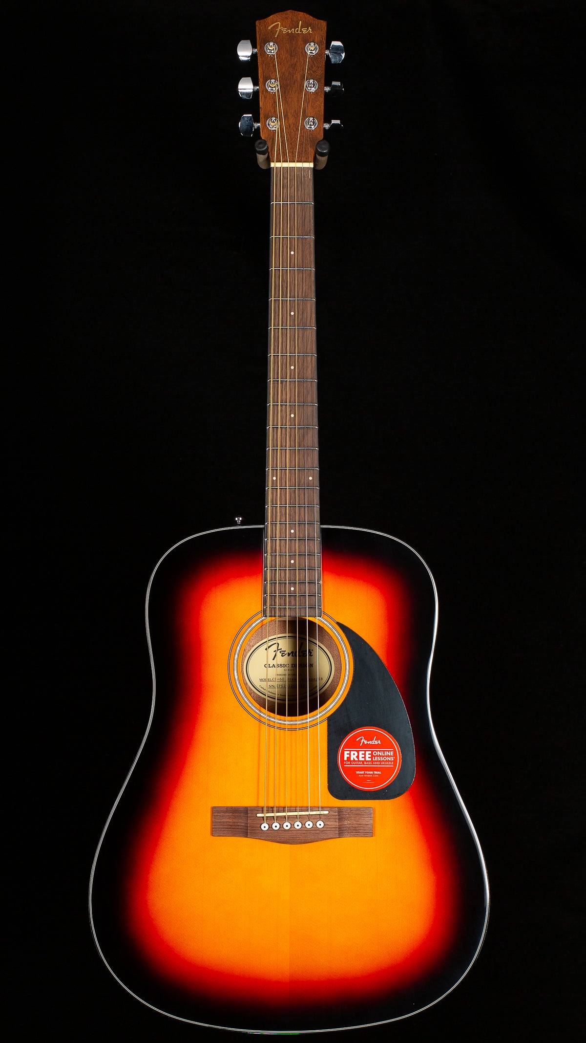Fender CD-60 Dreadnought Sunburst (462)