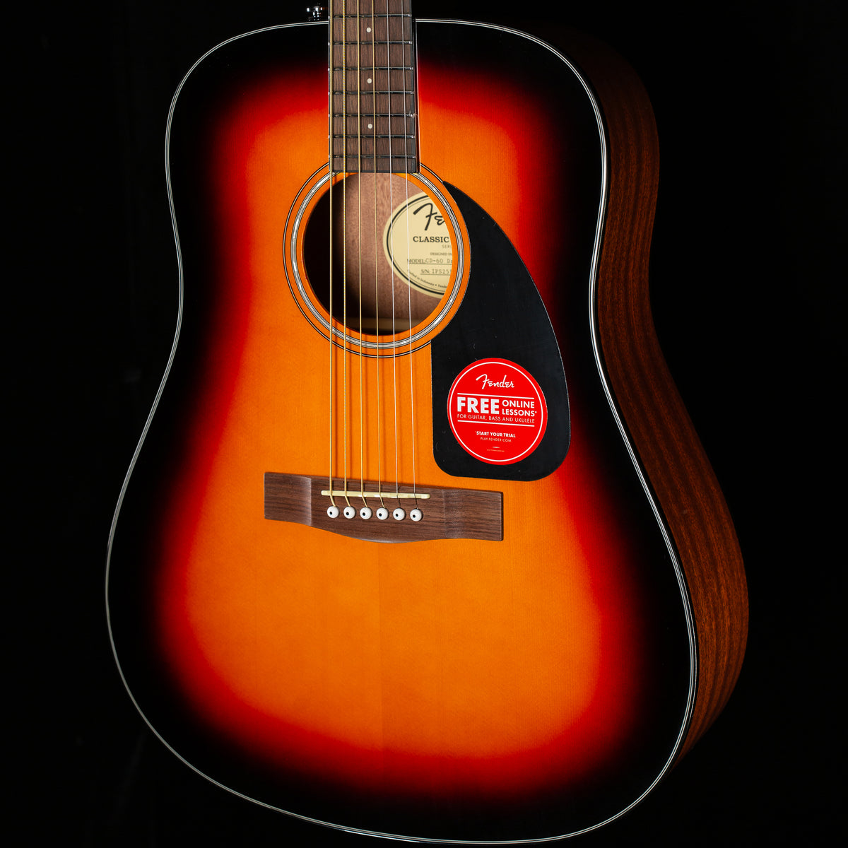 Fender CD-60 Dreadnought Sunburst (462)