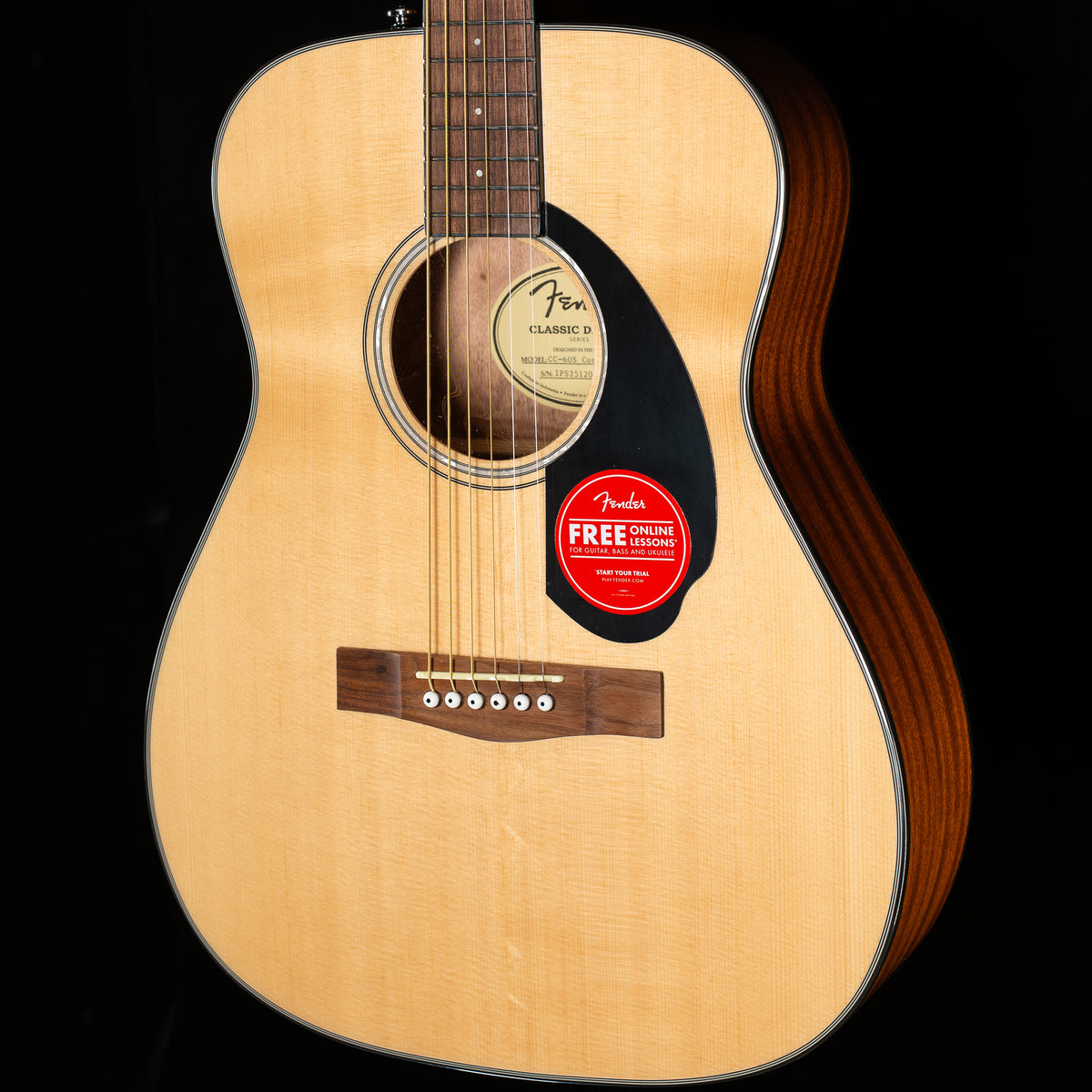 Fender CC-60S Concert Natural (170)