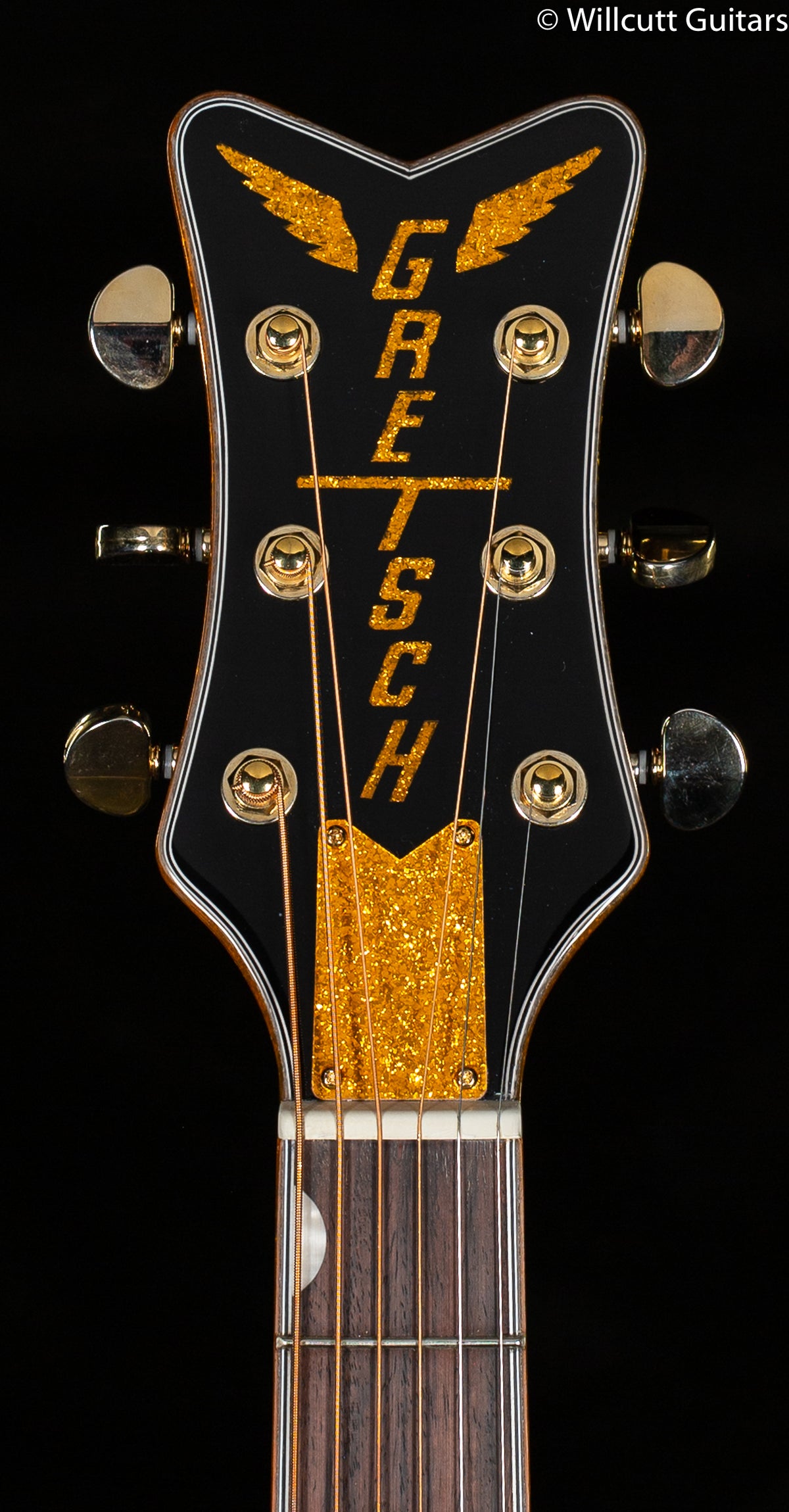 Gretsch G5021E Rancher Penguin Parlor Acoustic/Electric, Black (677)