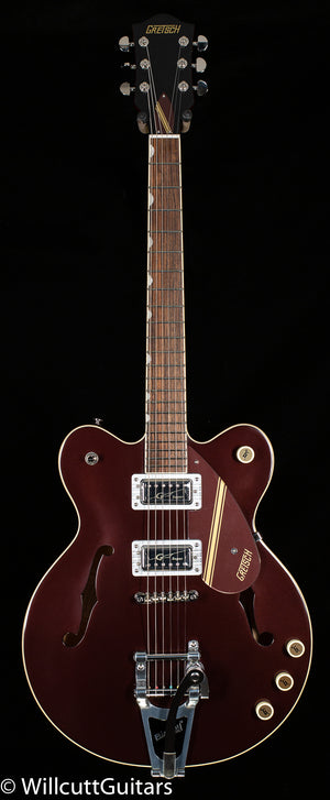 Gretsch G2604T Limited Edition Streamliner Rally II Center Block with Bigsby Two-Tone Oxblood/Walnut Stain (859)
