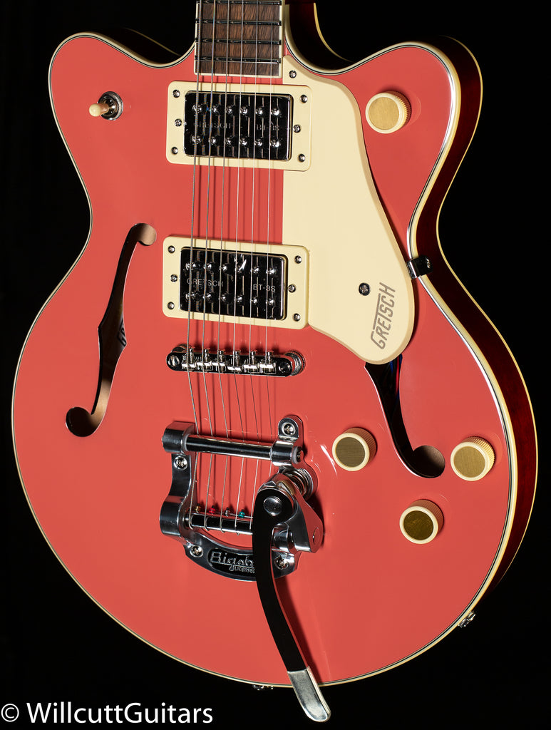 ギター Gretsch Streamliner Bigsby Gunl Gretsch Streamliner Jr. Double-Cut with Bigsby Coral (176