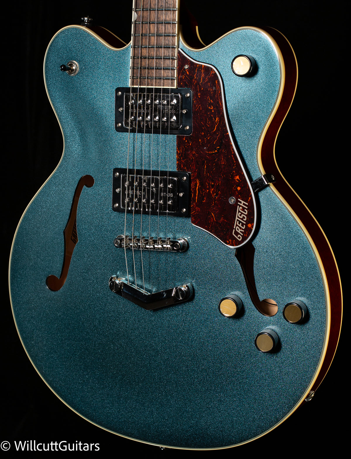 Gretsch G2622 Streamliner V-Stoptail Broad’Tron BT-3S Pickups Gunmetal (007)