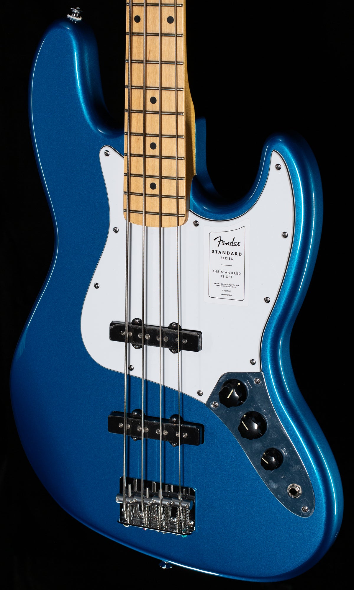 Fender Standard Jazz Bass Maple Fingerboard Aqua Marine Metallic (150)