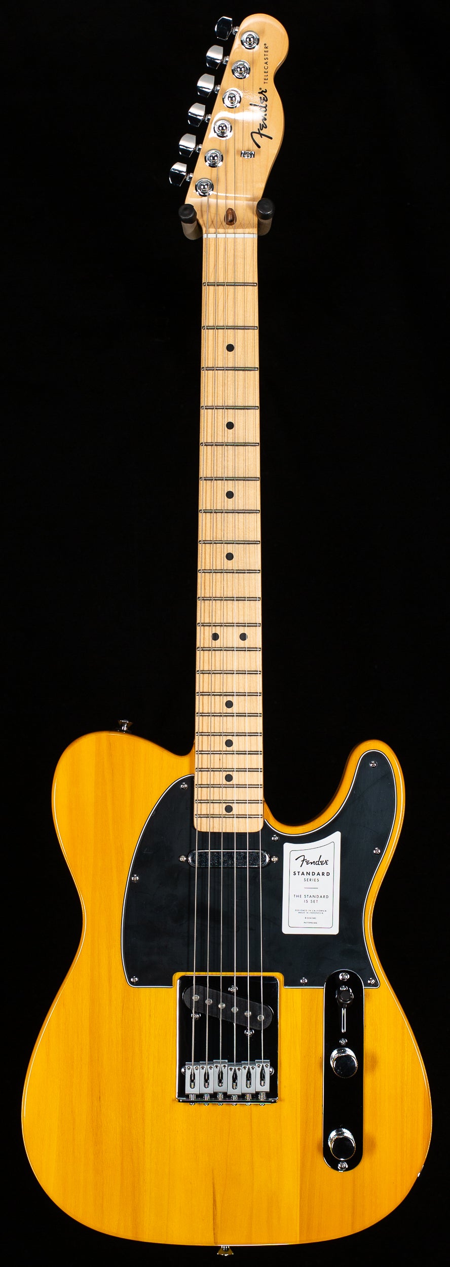 Fender Standard Telecaster Maple Fingerboard Black Pickguard Butterscotch Blonde (727)