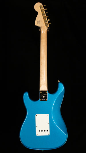 Squier 40th Anniversary Stratocaster Gold Edition Laurel Fingerboard Gold Anodized Pickguard Lake Placid Blue (697)