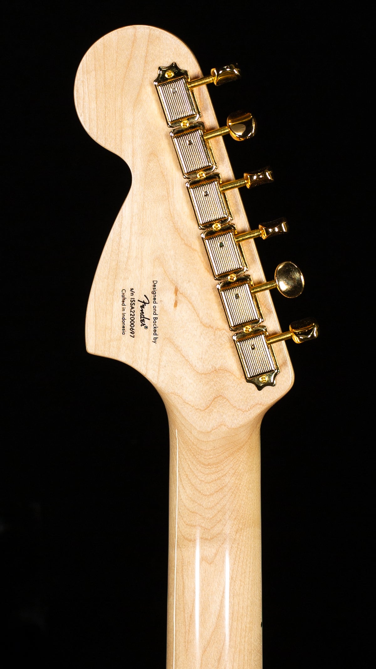 Squier 40th Anniversary Stratocaster Gold Edition Laurel Fingerboard Gold Anodized Pickguard Lake Placid Blue (697)