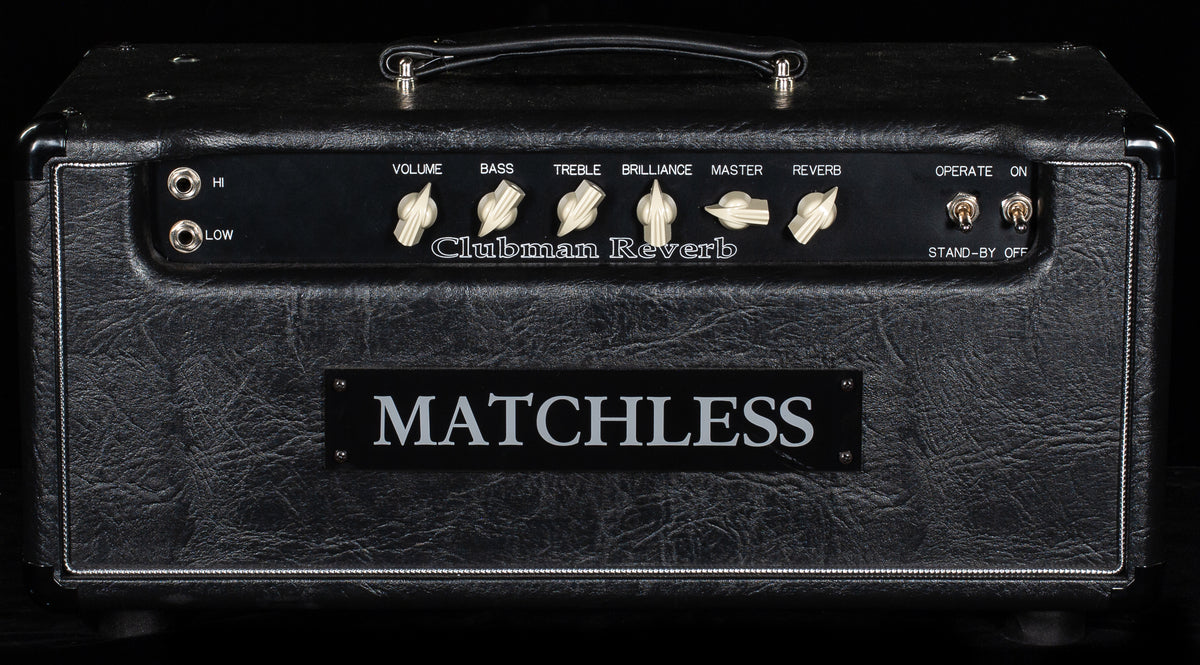 Matchless Clubman 35 Reverb Head Black/Silver (137)