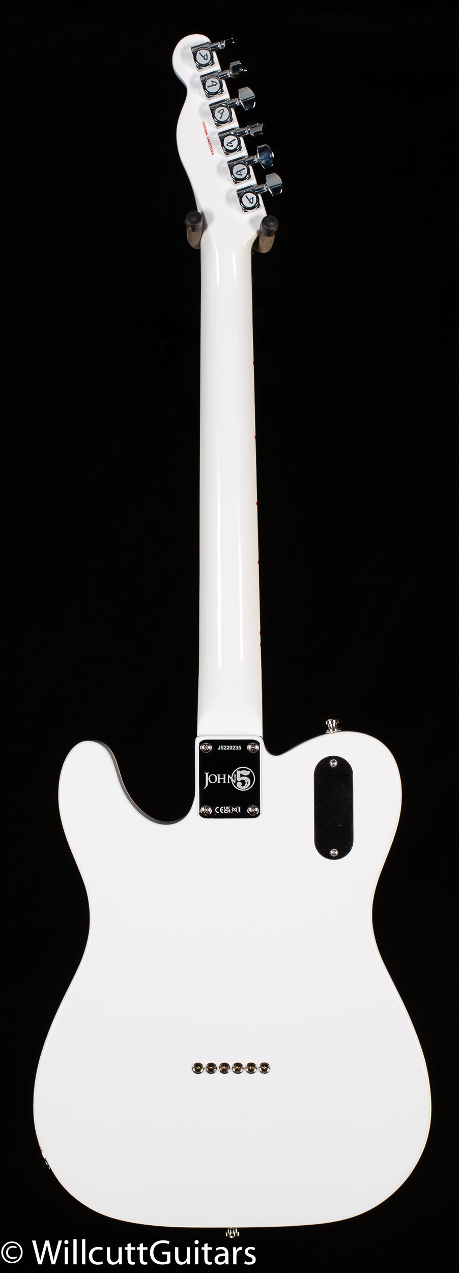 Fender John 5 Ghost Telecaster, Maple Fingerboard, Arctic White (235)