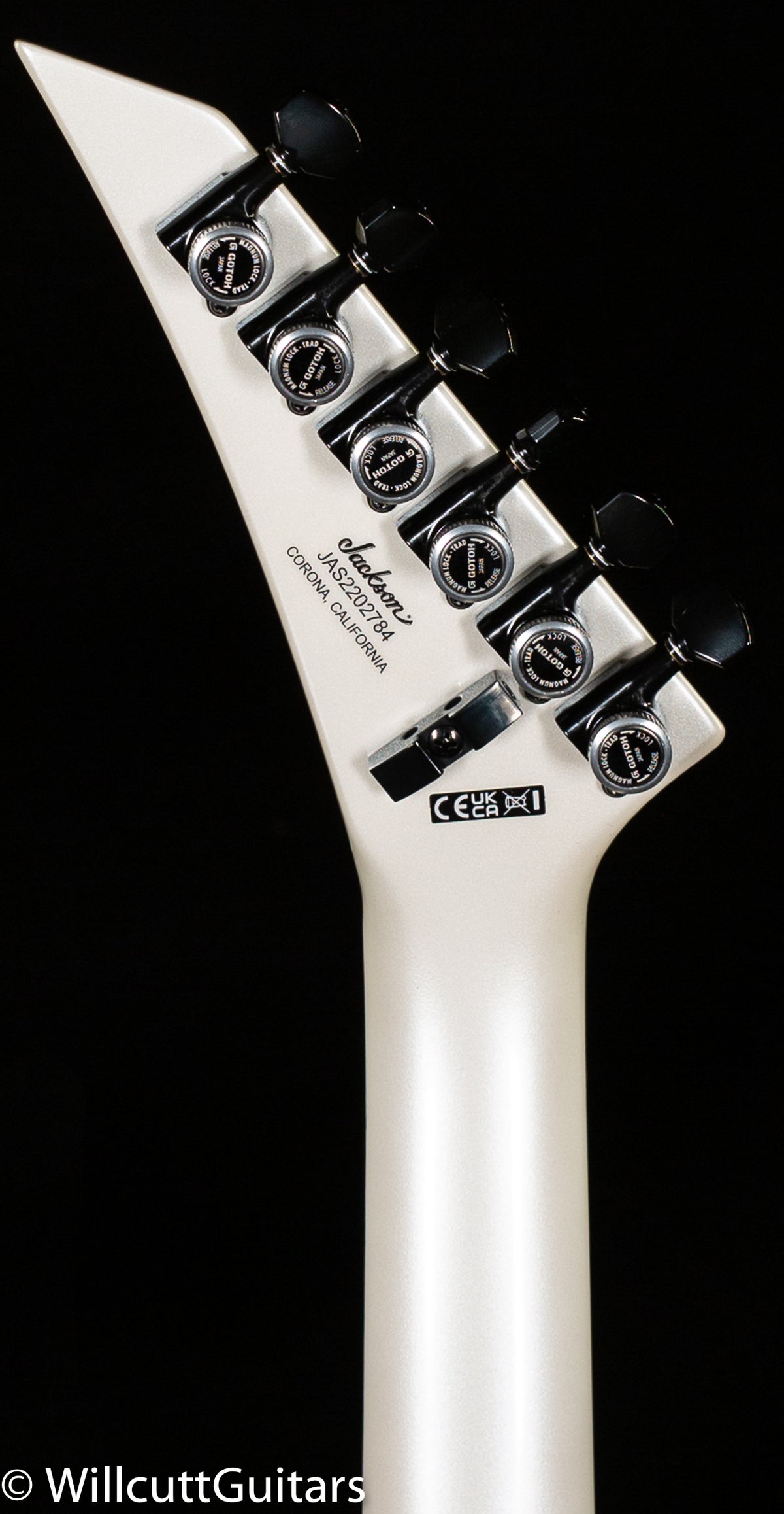 Jackson American Series Soloist SL3, Ebony Fingerboard, Platinum Pearl (784)