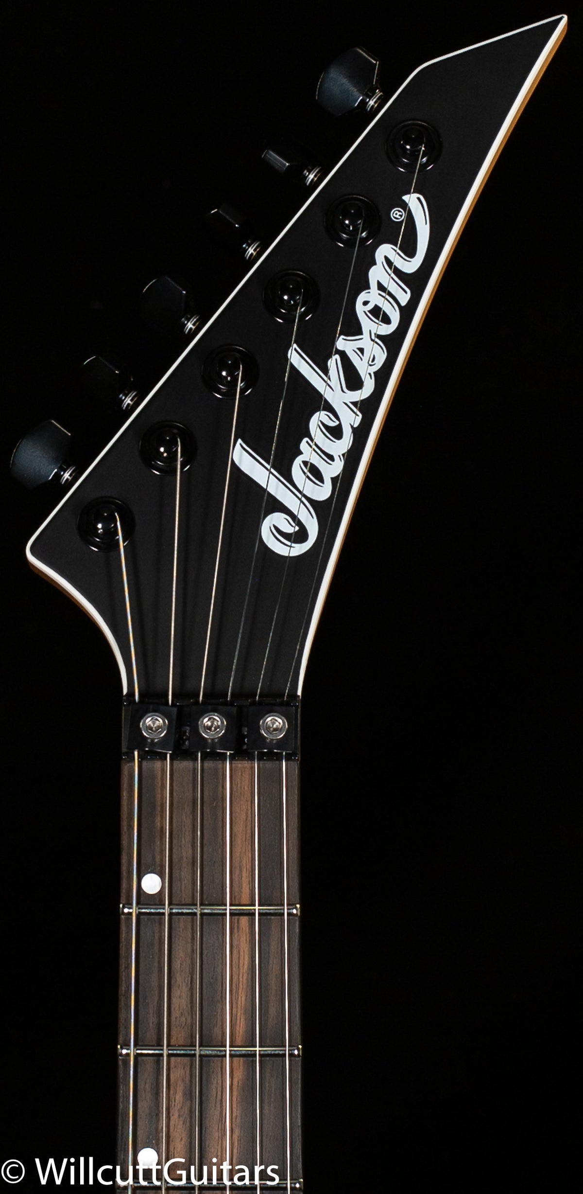 Jackson American Series Virtuoso Streaky Ebony Fingerboard Satin Black (838)