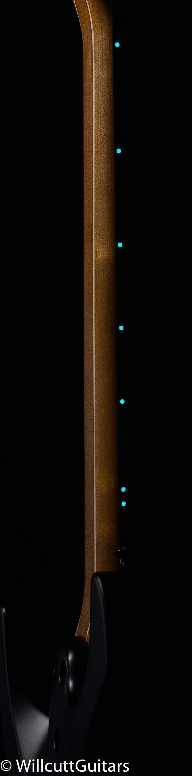 Jackson American Series Virtuoso Streaky Ebony Fingerboard, Satin Black (900)