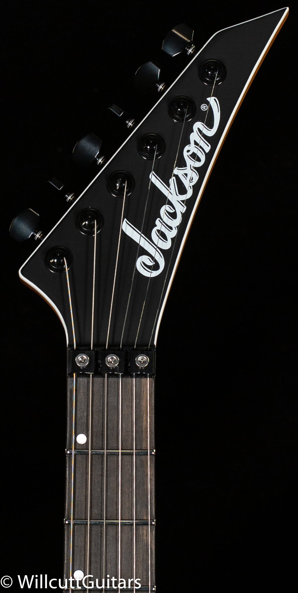 Jackson American Series Virtuoso Streaky Ebony Fingerboard, Satin Black (900)
