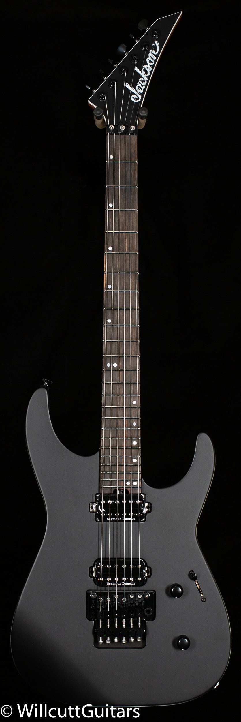 Jackson American Series Virtuoso Streaky Ebony Fingerboard Satin Black (010)
