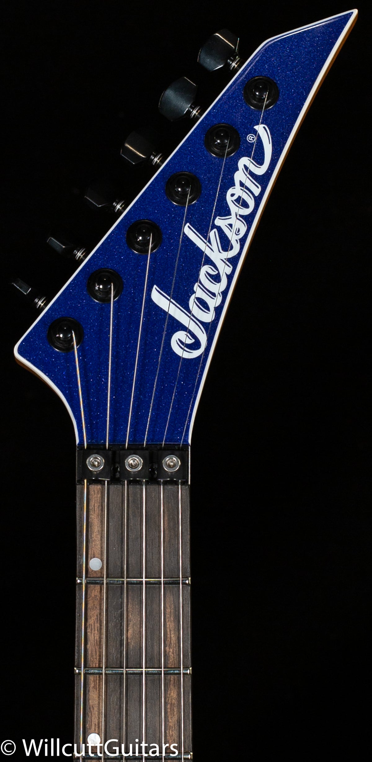 Jackson American Series Virtuoso Streaked Ebony Fingerboard Mystic Blue (565)