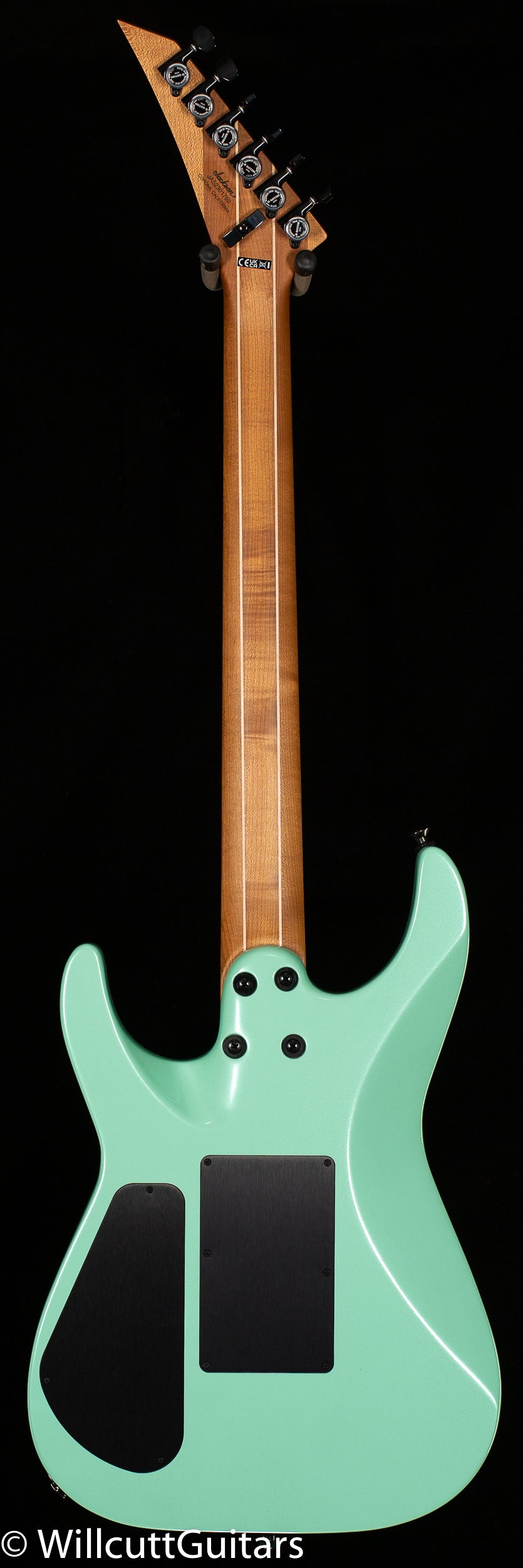 Jackson American Series Virtuoso Streaked Ebony Fingerboard Jackson American Series Virtuoso Streaked Ebony Fingerboard