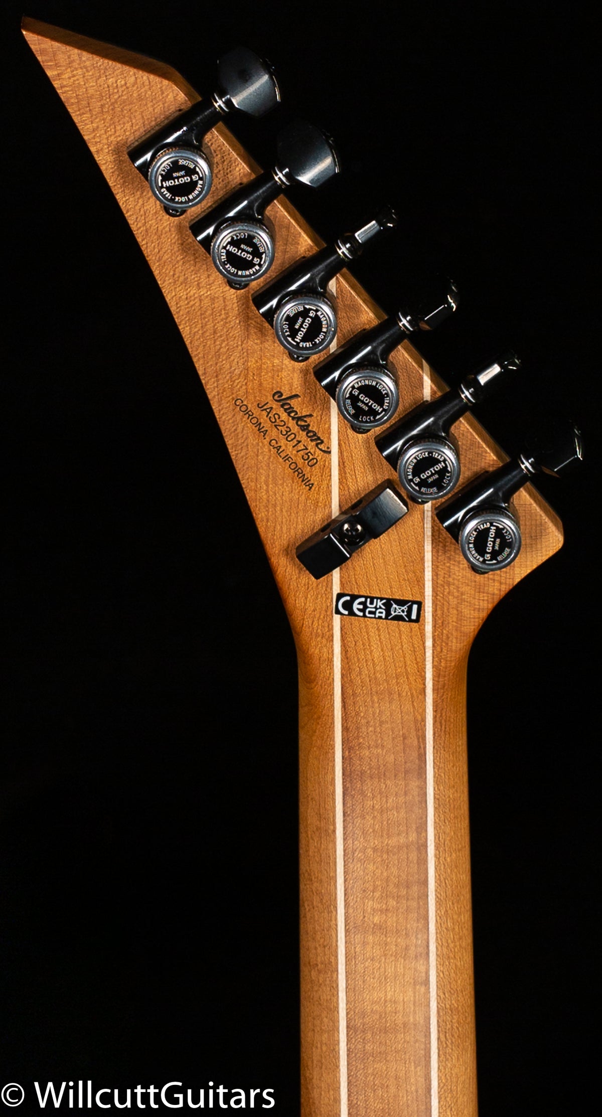 Jackson American Series Virtuoso Streaked Ebony Fingerboard Specific Ocean (750)