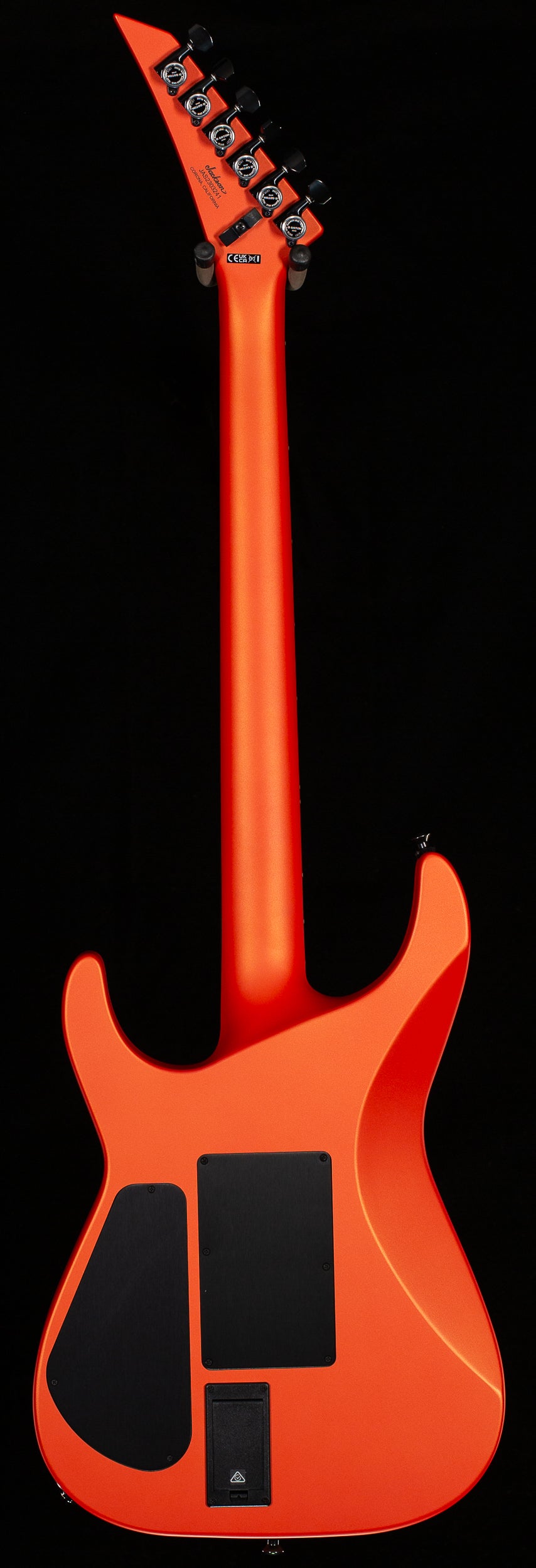 Jackson American Series Soloist SL2MG, Ebony Fingerboard, Satin Lambo Orange (241)