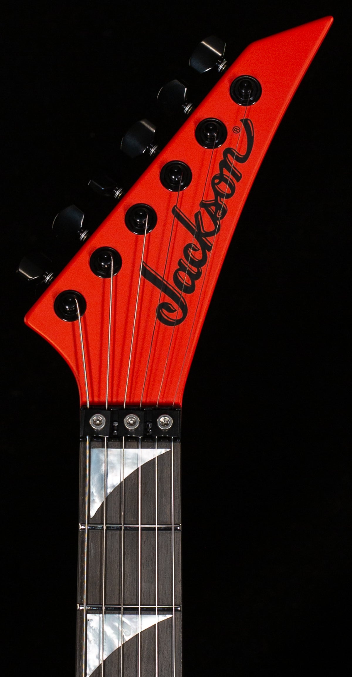 Jackson American Series Soloist SL2MG, Ebony Fingerboard, Satin Lambo Orange (241)